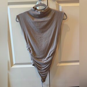 Abercrombie & Fitch Gray Bodysuit